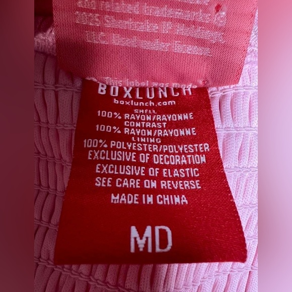 Strawberry Shortcake Embroidered Midi
Dress - BoxLunch Exclusive. - Picture 5 of 8